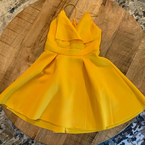 ASOS Dresses & Skirts - Canary yellow skater dress ASOS Dresses & Skirts - Canary yellow skater dress